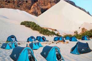 camping on Socotra